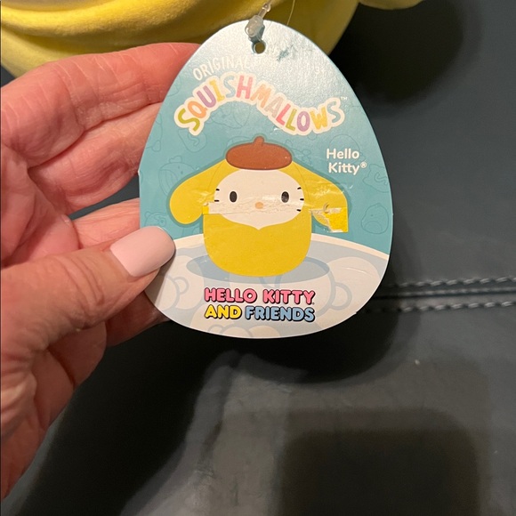 NWT, HELLO KITTY SQUISHMALLOW 8” POMPOMPURIN HOODIE - Picture 3 of 10